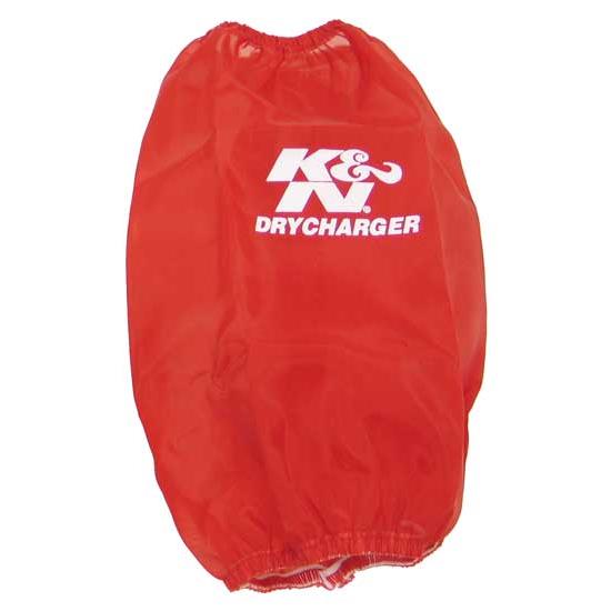 K&N RC-3690DR DryCharger Air Filter Wrap, 9in Tall, Red