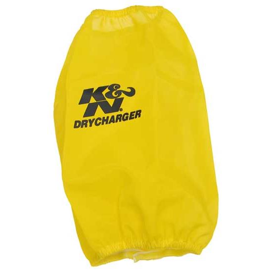 K&N RC-3690DY DryCharger Air Filter Wrap, 9in Tall, Yellow