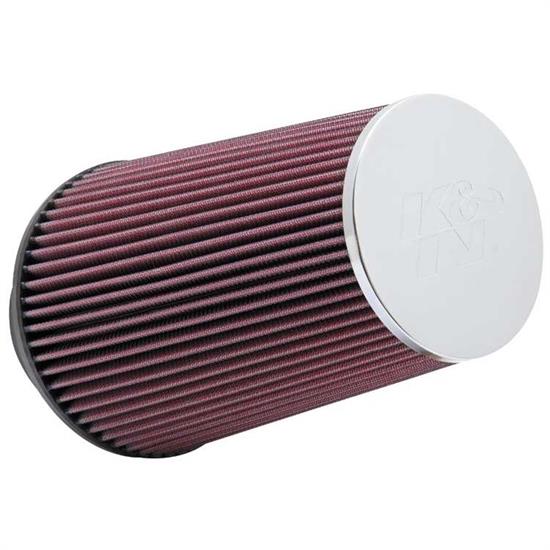 K&N RC-3690 Performance Air Filters, 9in Tall, Round Tapered