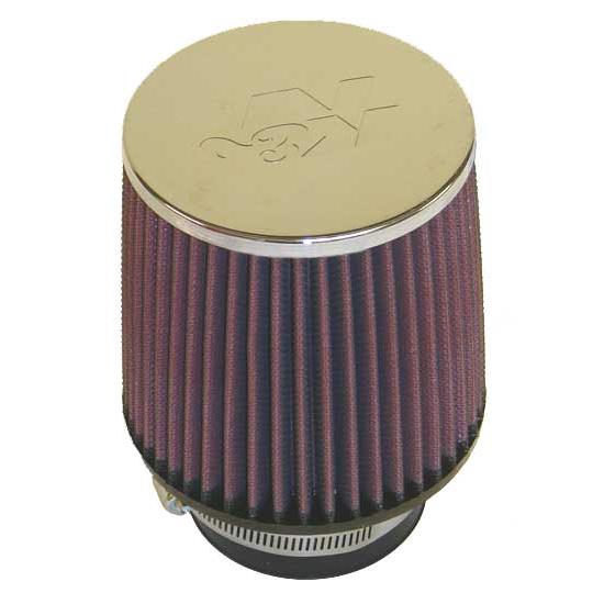 K&N RC-3870 Performance Air Filters, 5in Tall, Round Tapered