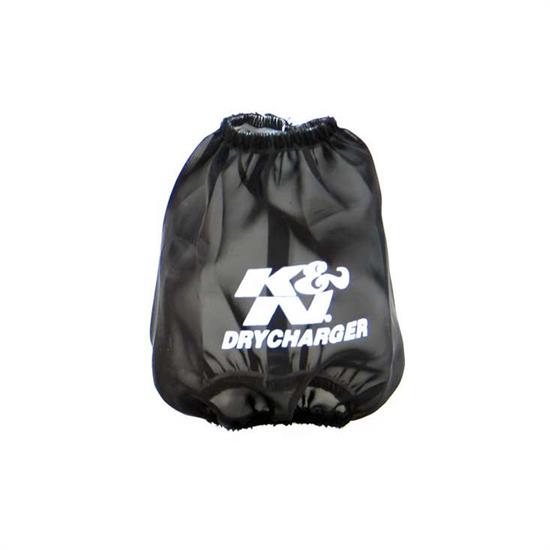 K&N RC-4160DK DryCharger Air Filter Wrap, 6in Tall, Black