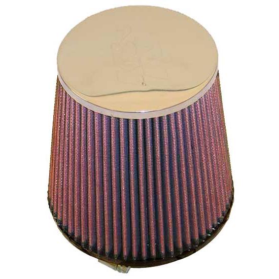 K&N RC-4180 Performance Air Filters, 6in Tall, Round Tapered