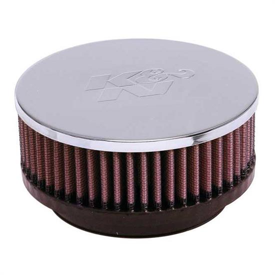 K&N RC-4230 Performance Air Filters, 2in Tall, Round Tapered