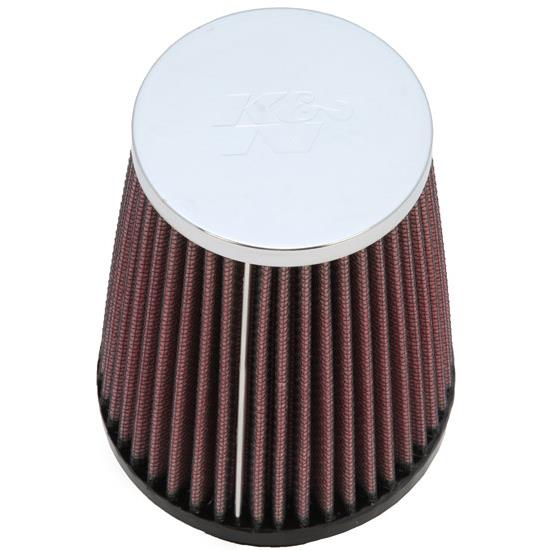K&N RC-4340 Performance Air Filters, 5in Tall, Round Tapered