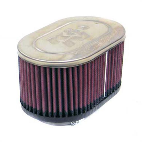 K&N RC-4350 Performance Air Filters, 3.25in Tall, Oval