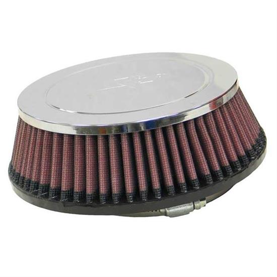 K&N RC-4480 Performance Air Filters, 2.188in Tall, Round Tapered