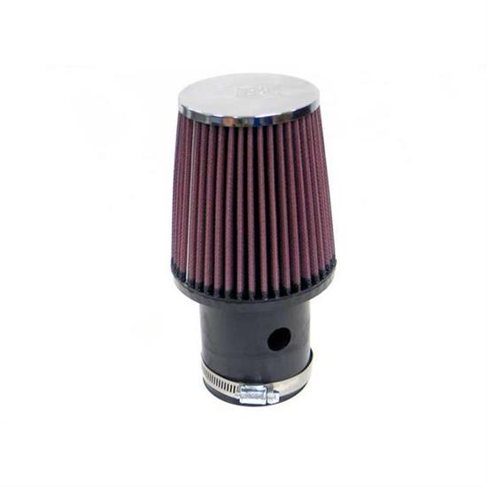K&N RC-4510 Performance Air Filters, 5in Tall, Round Tapered