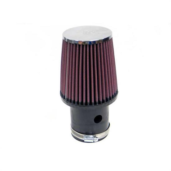 K&N RC-4510 Performance Air Filters, 5in Tall, Round Tapered