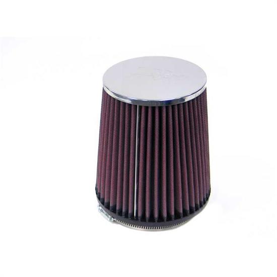 K&N RC-4550 Performance Air Filters, 6in Tall, Round Tapered