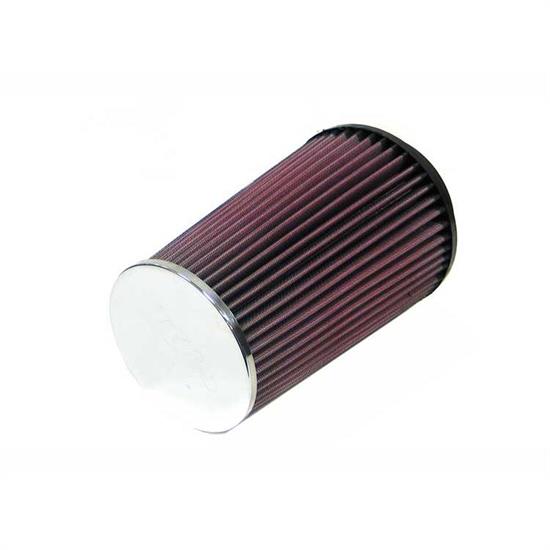 K&N RC-4580 Performance Air Filters, 8in Tall, Round Tapered