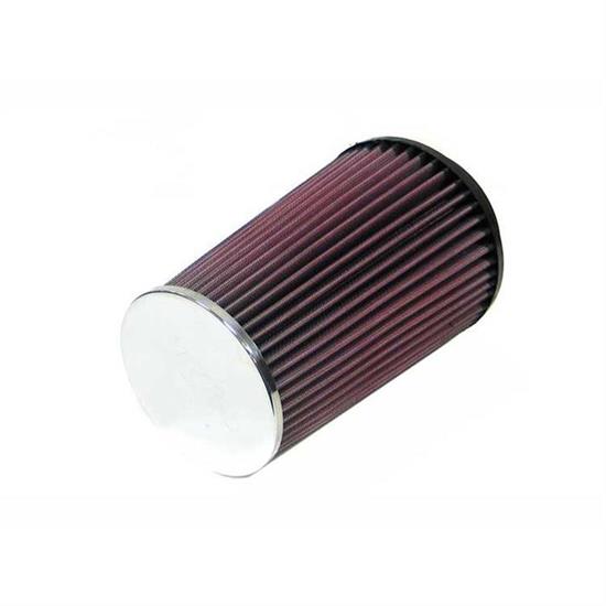 K&N RC-4580 Performance Air Filters, 8in Tall, Round Tapered