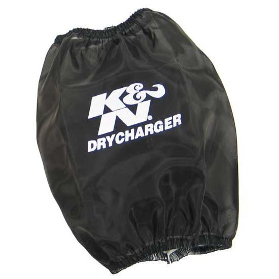 K&N RC-4630DK DryCharger Air Filter Wrap, 6.5in Tall, Black