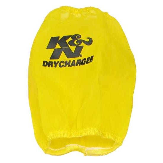 K&N RC-4630DY DryCharger Air Filter Wrap, 6.5in Tall, Yellow