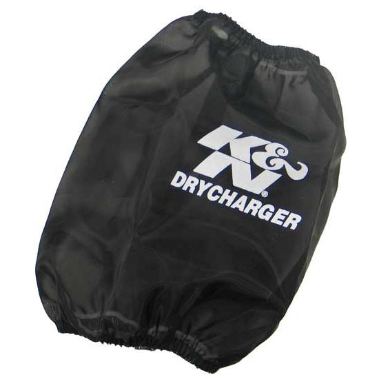 K&N RC-4650DK DryCharger Air Filter Wrap, 6in Tall, Black