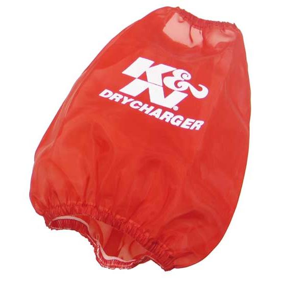 K&N RC-4650DR DryCharger Air Filter Wrap, 6in Tall, Red