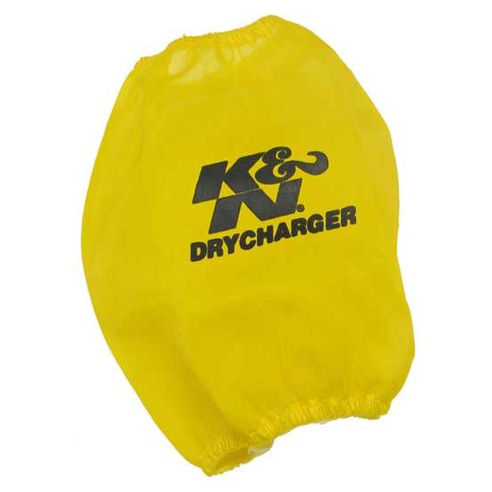 K&N RC-4650DY DryCharger Air Filter Wrap, 6in Tall, Yellow