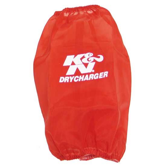 K&N RC-4690DR DryCharger Air Filter Wrap, 7.875in Tall, Red