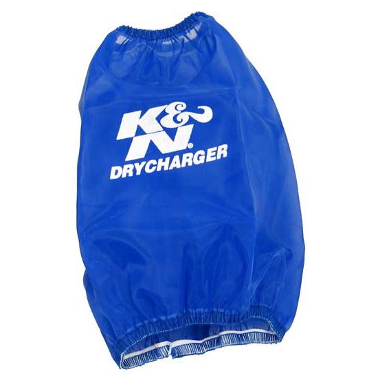 K&N RC-4700DL DryCharger Air Filter Wrap, 6.75in Tall, Blue