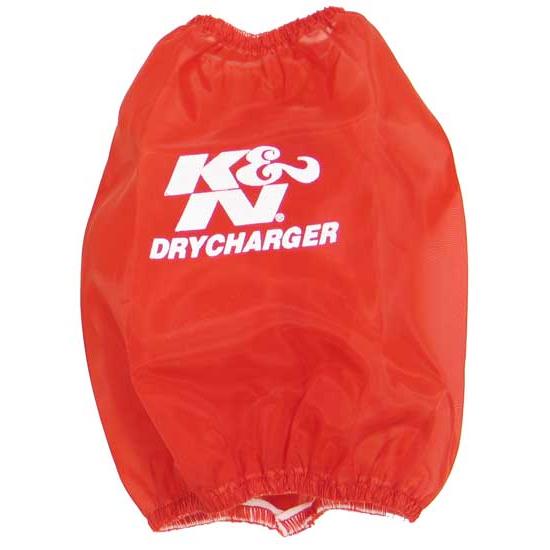 K&N RC-4700DR DryCharger Air Filter Wrap, 6.75in Tall, Red