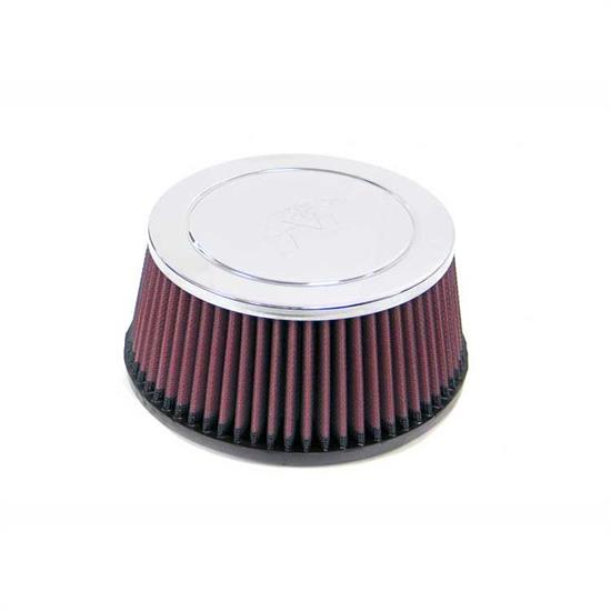 K&N RC-4770 Performance Air Filters, 3.125in Tall, Round Tapered