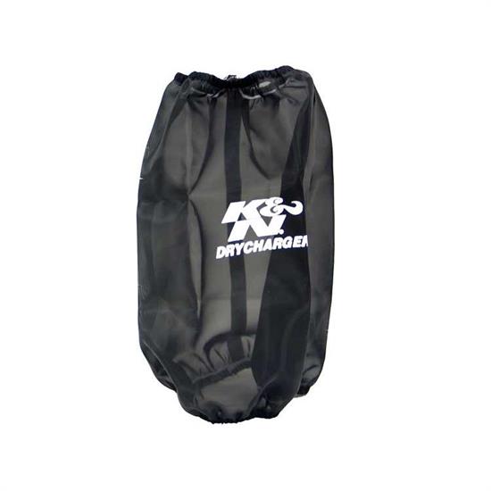 K&N RC-4780DK DryCharger Air Filter Wrap, 9.5in Tall, Black