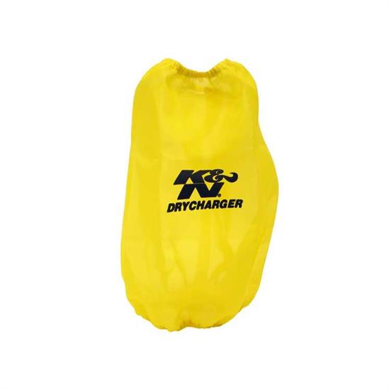 K&N RC-4780DY DryCharger Air Filter Wrap, 9.5in Tall, Yellow