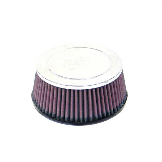 K&N RC-4840 Performance Air Filters, 2.75in Tall, Round Tapered