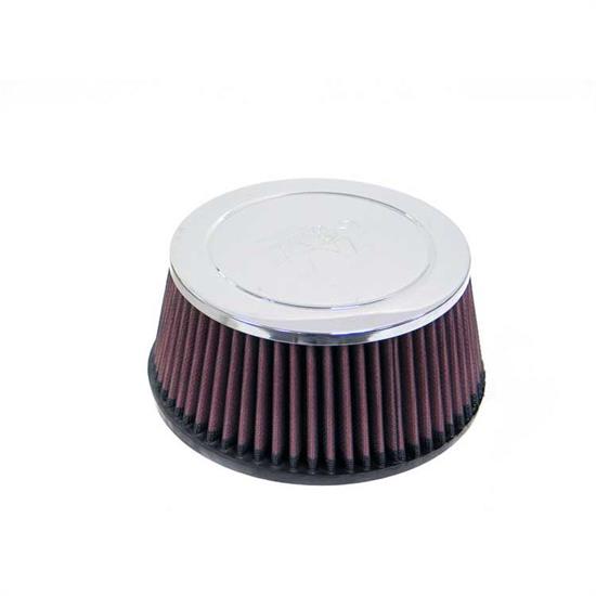 K&N RC-4850 Performance Air Filters, 3.25in Tall, Round Tapered