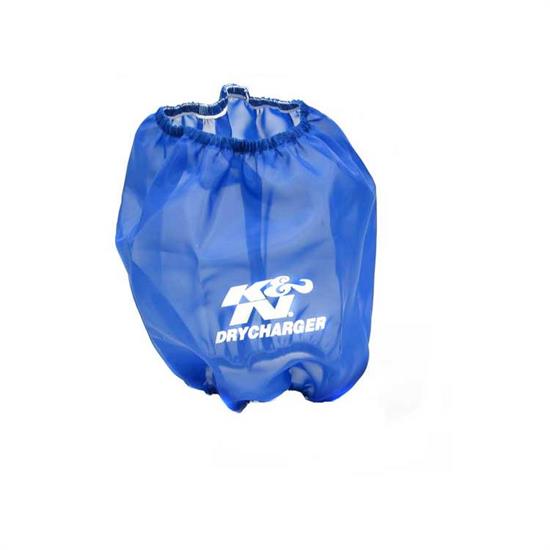 K&N RC-4900DL DryCharger Air Filter Wrap, 7.875in Tall, Blue