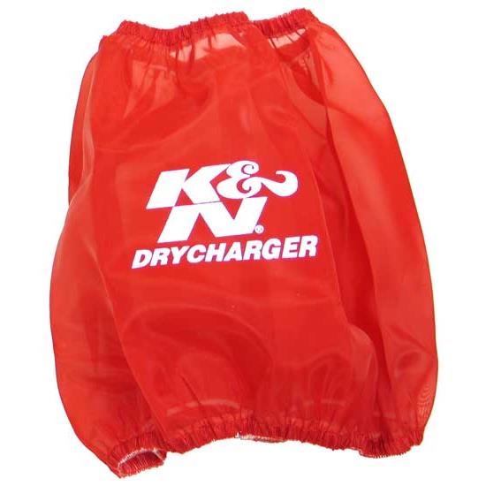 K&N RC-5040DR DryCharger Air Filter Wrap, 5.5in Tall, Red