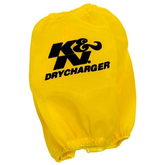 K&N RC-5040DY DryCharger Air Filter Wrap, 5.5in Tall, Yellow