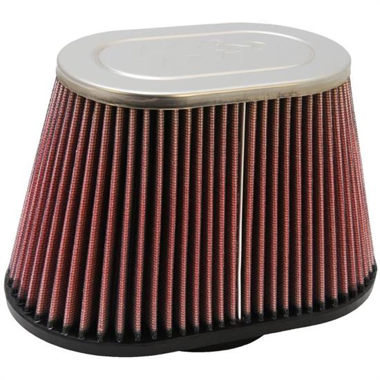 K&N RC-5040 Performance Air Filters, 5.5in Tall, Oval Straight