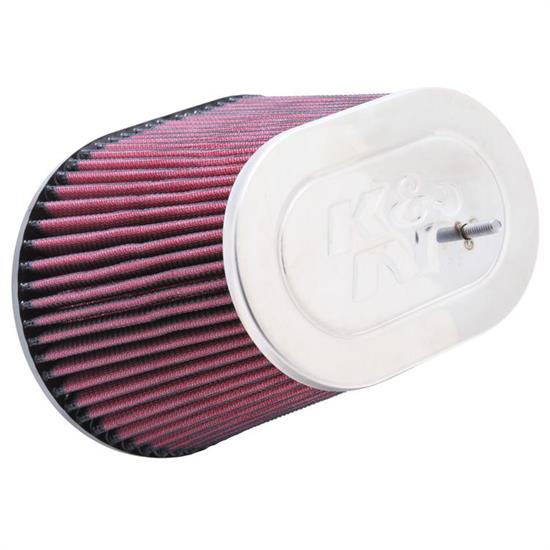 K&N RC-5047 Performance Air Filters, 5.125in Tall, Oval Straight