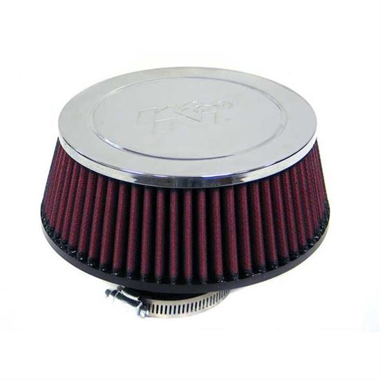 K&N RC-5048 Performance Air Filters, 2.563in Tall, Round Tapered