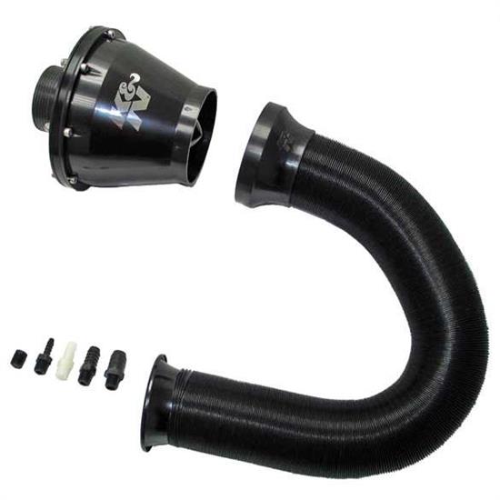 K&N RC-5052AB Apollo Universal Cold Air Intake Kit, Red Filter