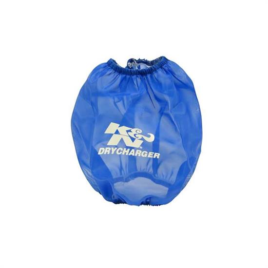 K&N RC-5060DL DryCharger Air Filter Wrap, 6in Tall, Blue