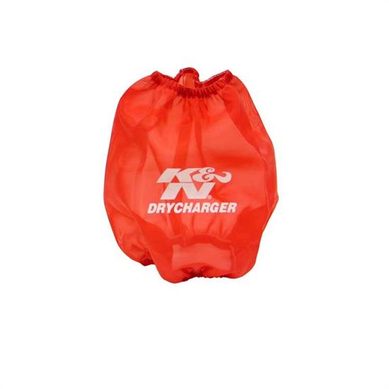 K&N RC-5060DR DryCharger Air Filter Wrap, 6in Tall, Red