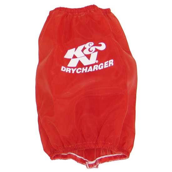 K&N RC-5100DR DryCharger Air Filter Wrap, 7in Tall, Red