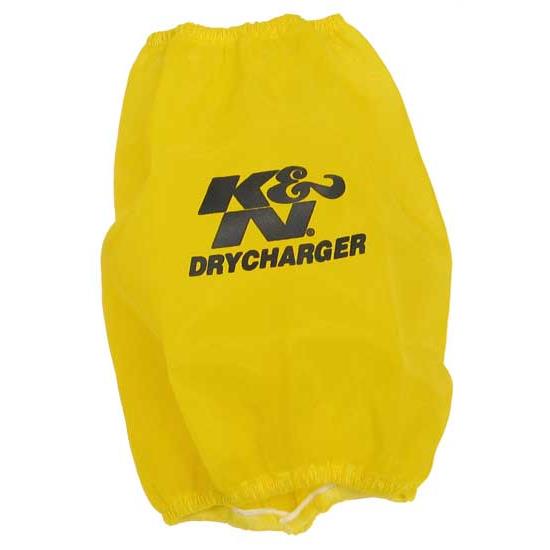 K&N RC-5100DY DryCharger Air Filter Wrap, 7in Tall, Yellow