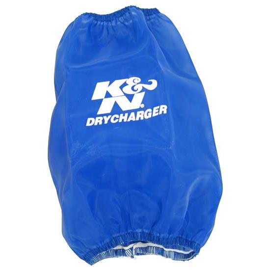 K&N RC-5106DL DryCharger Air Filter Wrap, 8in Tall, Blue