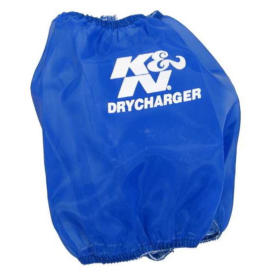 K&N RC-5107DL DryCharger Air Filter Wrap, 6.5in Tall, Blue
