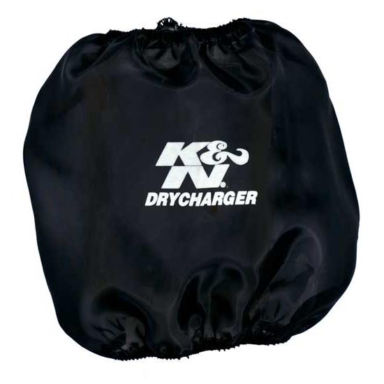 K&N RC-5112DK DryCharger Air Filter Wrap, 8in Tall, Black