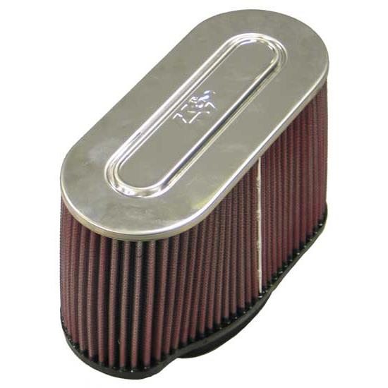 K&N RC-5117 Performance Air Filters, 5.5in Tall, Oval Straight