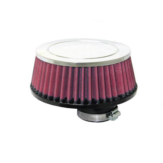 K&N RC-5125 Performance Air Filters, 2.563in Tall, Round Tapered
