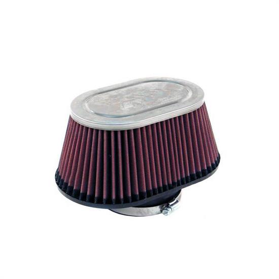 K&N RC-5148 Performance Air Filters, 4in Tall, Oval Straight