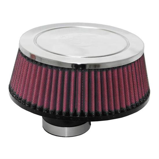 K&N RC-70018 Performance Air Filters, 2.563in Tall, Round Tapered