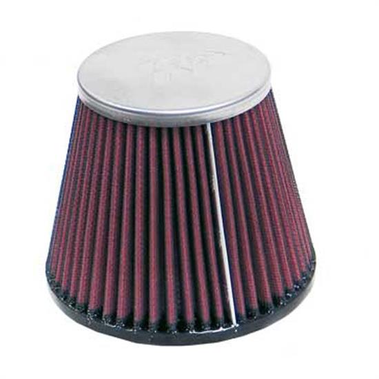 K&N RC-8410 Performance Air Filters, 4.344in Tall, Round Tapered