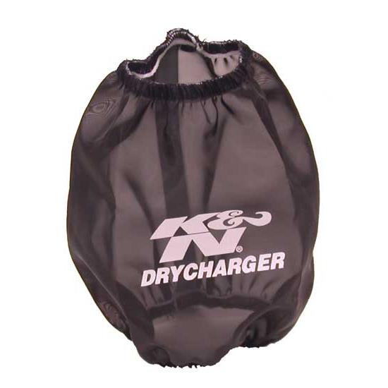 K&N RC-9310DK DryCharger Air Filter Wrap, 5.875in Tall, Black
