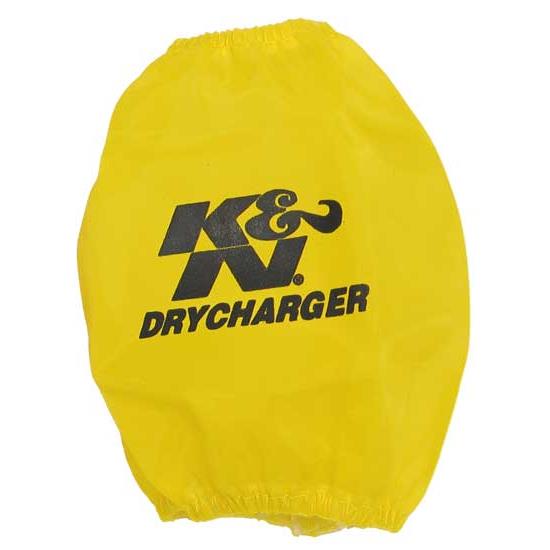 K&N RC-9350DY DryCharger Air Filter Wrap, 4.875in Tall, Yellow