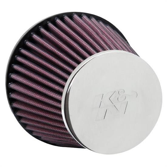 K&N RC-9370 Powersports Air Filter, 4.438in Tall, Round Tapered